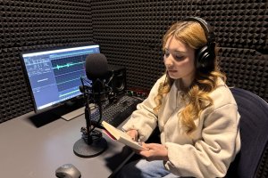 Öğrenciler Sesli Kütüphaneyi Ziyaret Etti