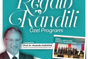 REGAİB KANDİLİ ÖZEL PROGRAMI - PROF. DR. MUSTAFA KARATAŞ 