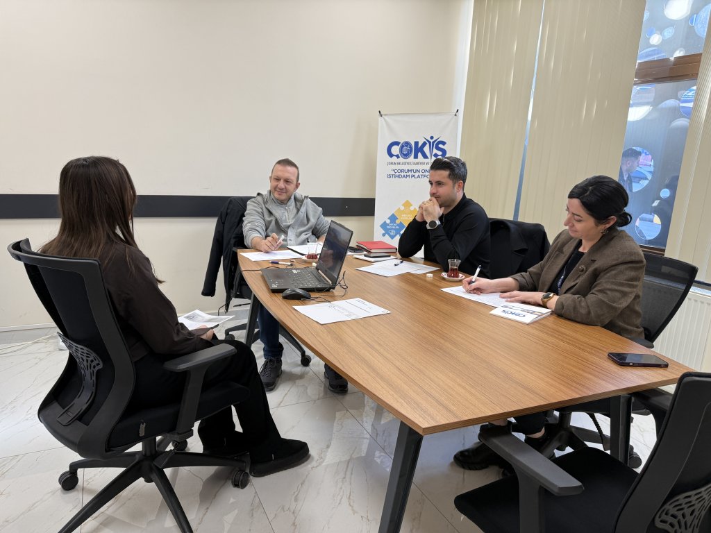 ÇOKİŞ’te mülakat heyecanı