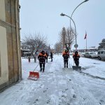 Çorum Belediyesi 36 Araç, 205 Personelle Sahada 