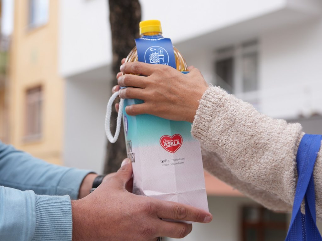 Çorum Belediyesi Sosyal Destek Projeleriyle 2025’te Binlerce Haneye Ulaştı
