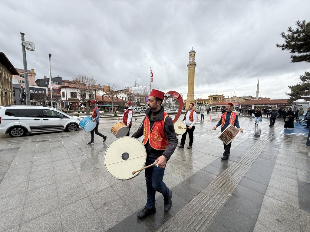 Çorum’da Davulcular Ramazan’a Hazır