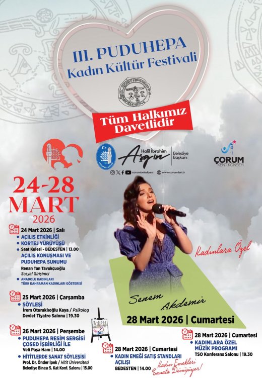 3. PUDUHEPA KADIN KÜLTÜR FESTİVALİ KONSER
