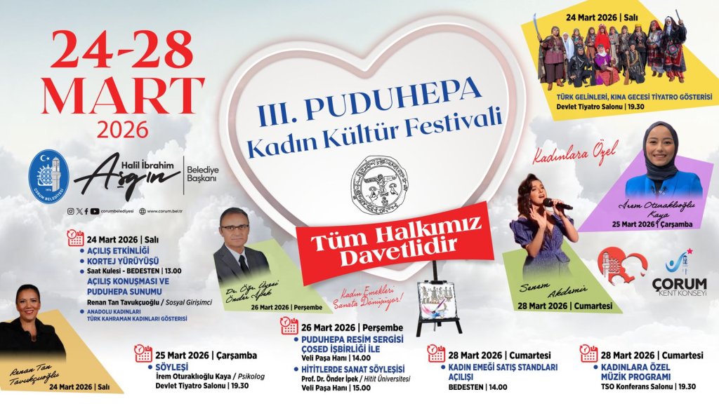 3. PUDUHEPA KADIN KÜLTÜR FESTİVALİ KORTEJ VE AÇILIŞ