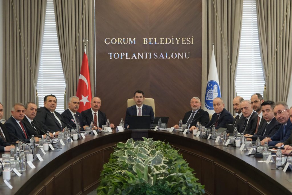 Bakan Kurum’dan Çorum’a Müjdeli Haberler
