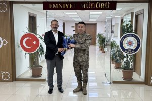 Belediye’den Emniyet Müdürlüğü’ne Kutlama Ziyareti