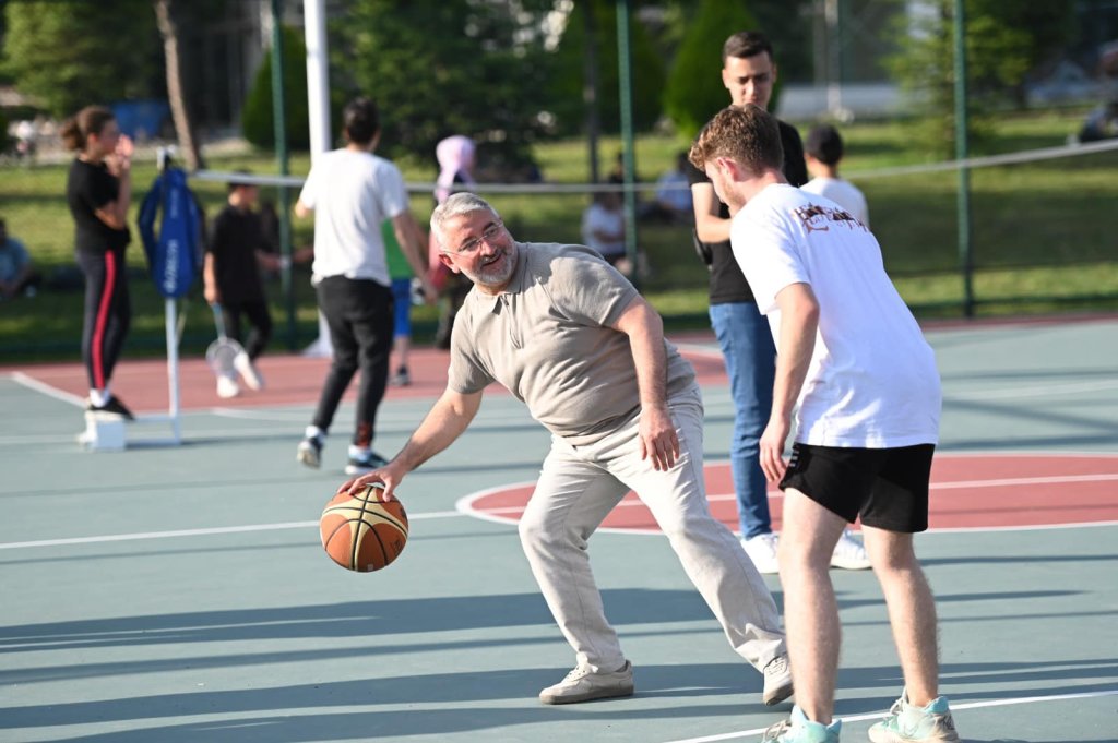 Belediyeden Gençlere Spor Dolu Organizasyon