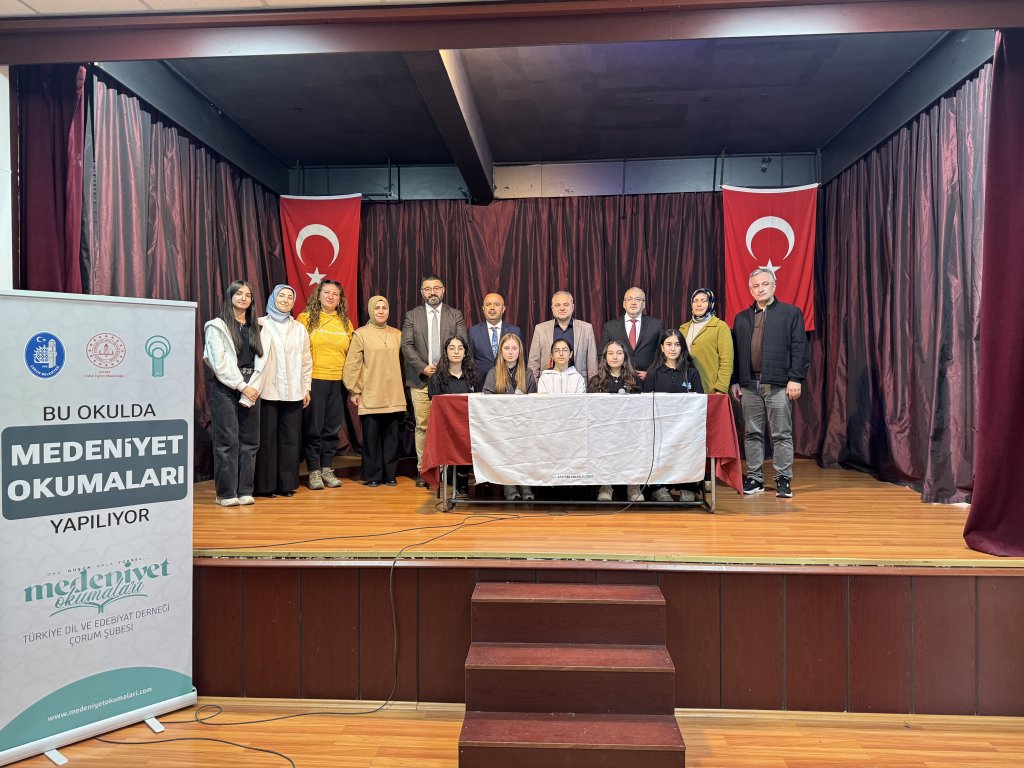 Çorum’da “Medeniyet Okumaları” Projesi Öğrencilerle Buluşuyor