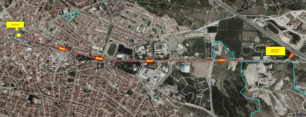 Gazi Caddesi’nde Bu Gece Yol Çalışması Yapılacak