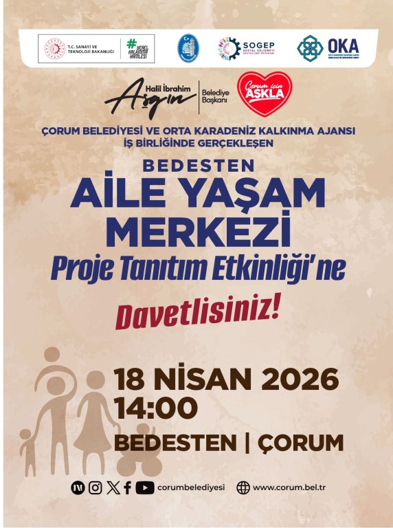 BEDESTEN AİLE YAŞAM MERKEZİ PROJE TANITIM ETKİNLİĞİ