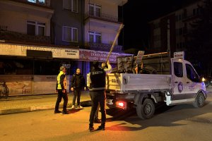 Zabıta Ekipleri’nden Gece Denetimi