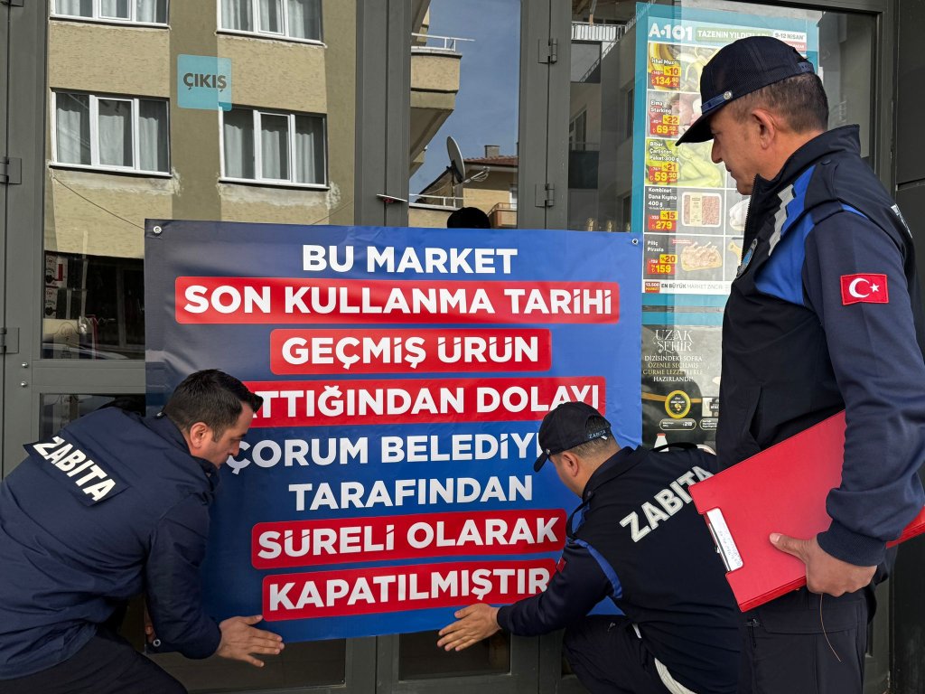 Zincir Market Şubesine Kapatma Cezası 