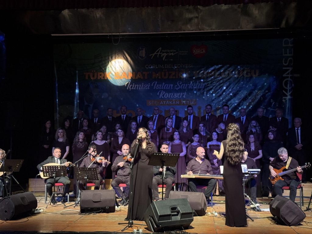 Çorum Belediyesi TSM Topluluğu’ndan Unutulmaz Gece