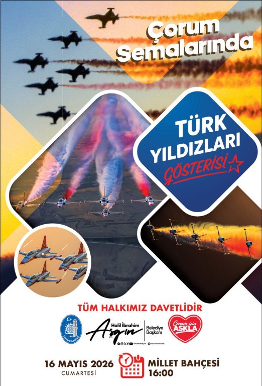 TÜRK YILDIZLARI GÖSTERİSİ