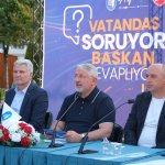 BAŞKAN AŞGIN, İSKİLİPLİ ATIF HOCA PARKI’NDA VATANDAŞLARLA BULUŞTU