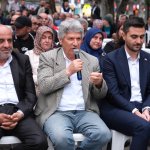 BAŞKAN AŞGIN PİRBABA PARKI’NDA VATANDAŞLARLA BULUŞTU