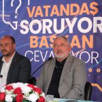 BAŞKAN AŞGIN PİRBABA PARKI’NDA VATANDAŞLARLA BULUŞTU