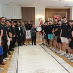 Çorum Belediyesi Basketbol Takımından Başkan Aşgın’a Ziyaret