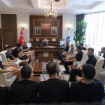 Çorum Belediyesi Basketbol Takımından Başkan Aşgın’a Ziyaret