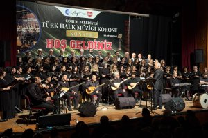ÇORUM BELEDİYESİ THM KOROSU'NDAN “YAZA MERHABA” KONSERİ