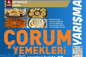 ÇORUM YEMEKLERİ YARIŞMASI