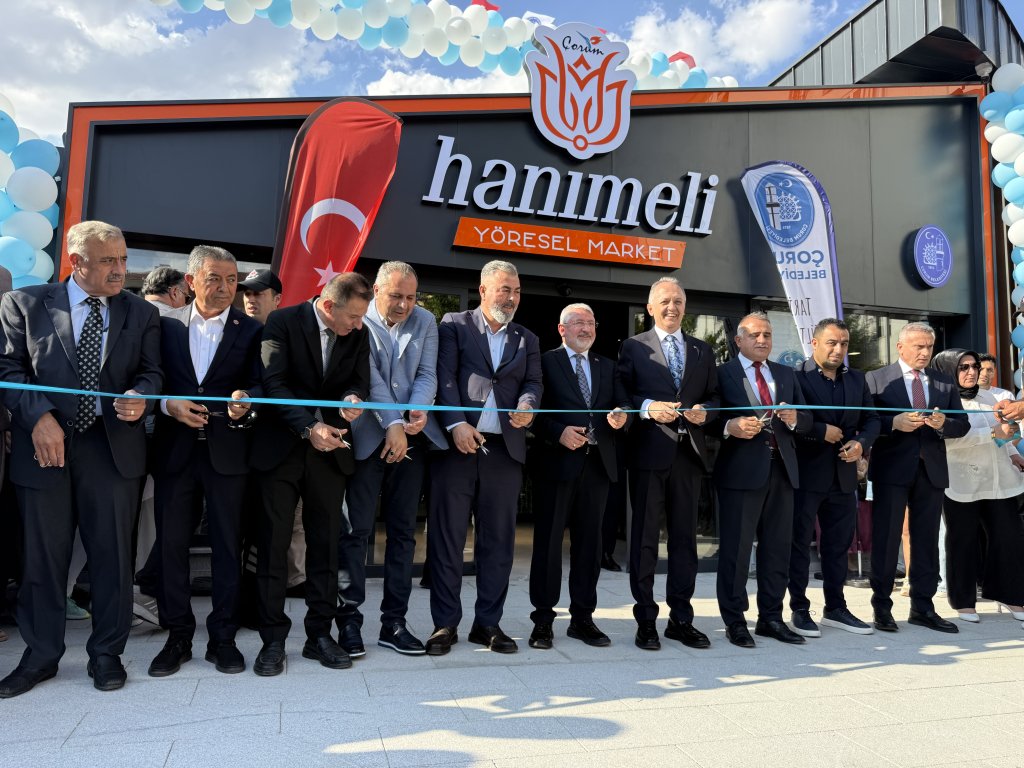 HANIMELİ YÖRESEL MARKET HİZMETE AÇILDI